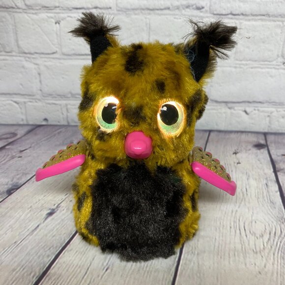 Spin Master Hatchimals Interactive 5" Pet Toy Hatched Brown Black Pink Leopard - Picture 1 of 11